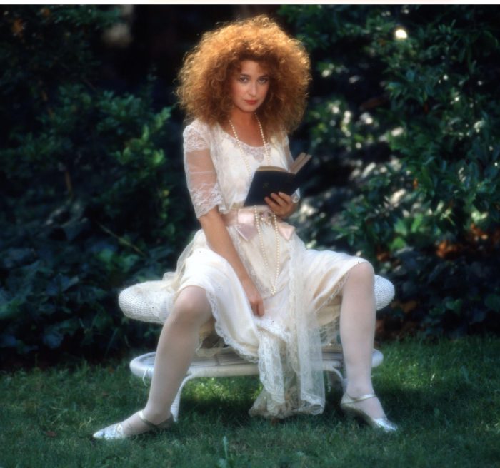 Annie Potts in pantyhose