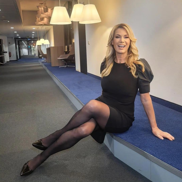 Birgit von Bentzel in pantyhose