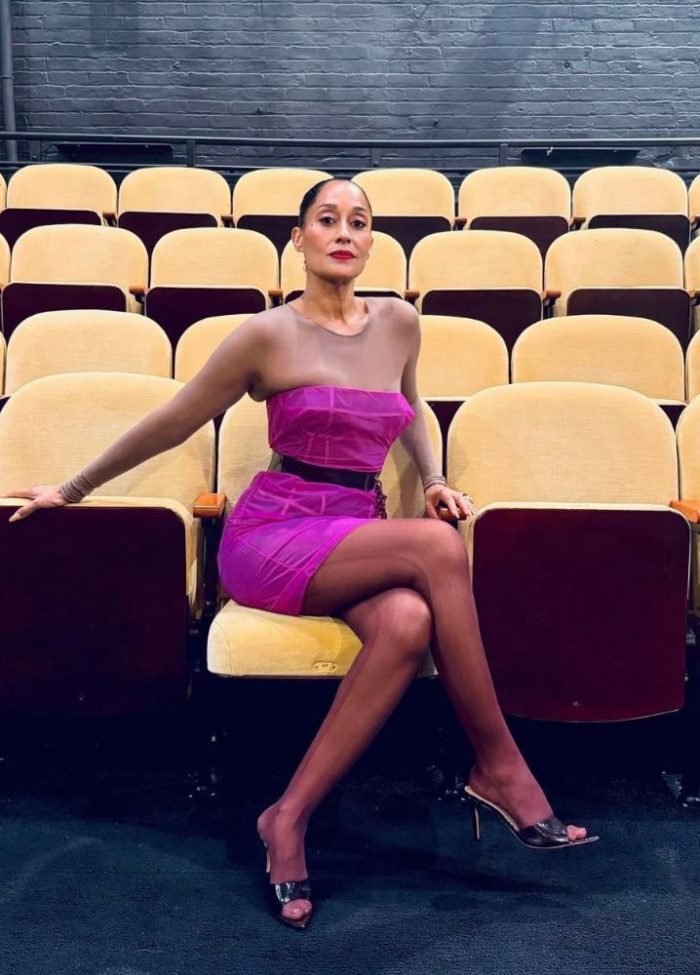 Tracee Ellis Ross in pantyhose