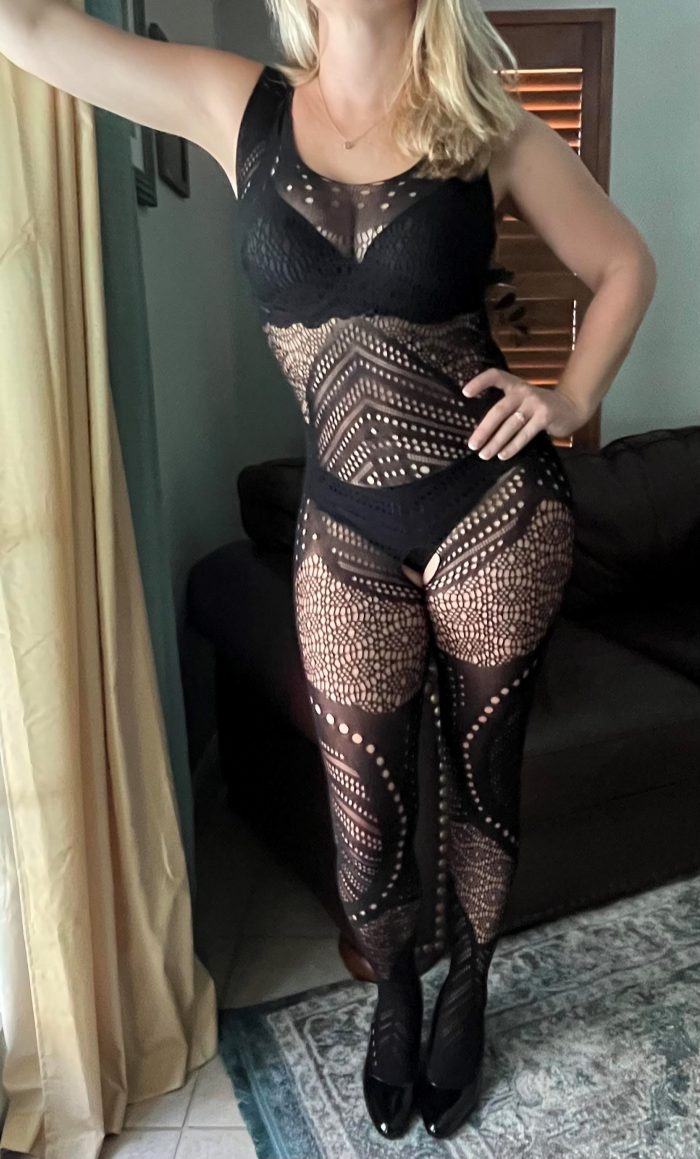 This full body stocking is so soft