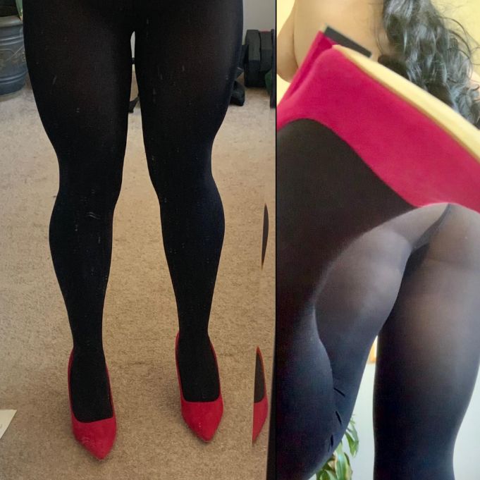 Pantyhose just bring everything together