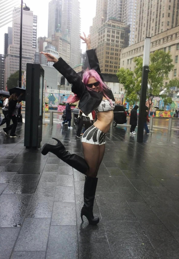 Adela Jergova in pantyhose