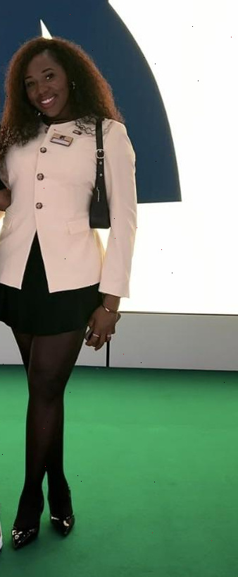 Channique Sterling-Brown in pantyhose