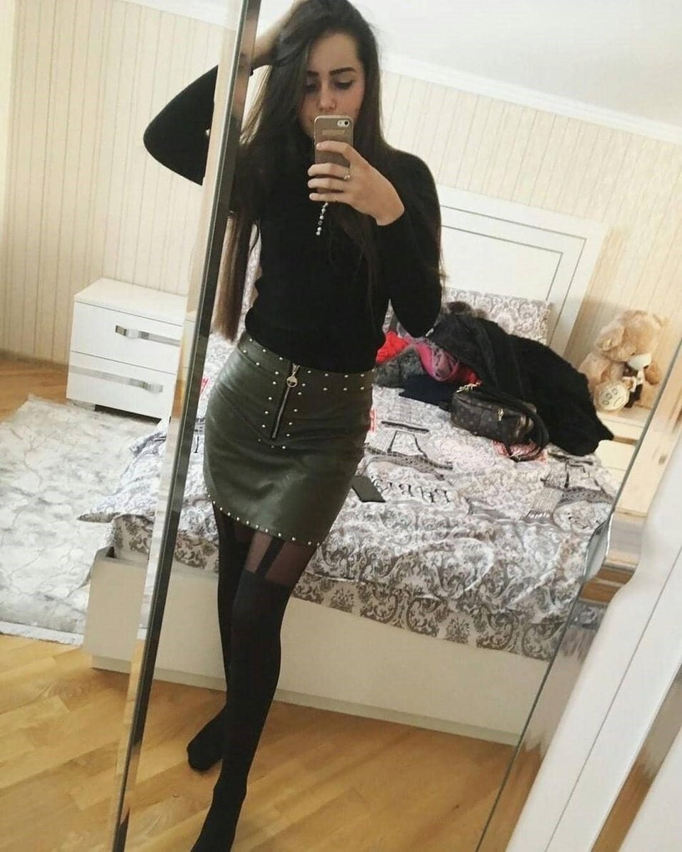 Pretty nylon girl